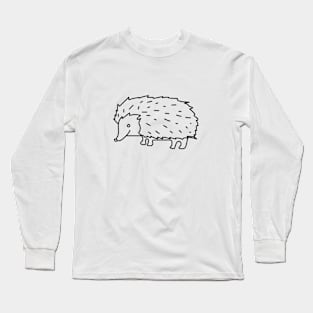 Cute hedgehog Long Sleeve T-Shirt